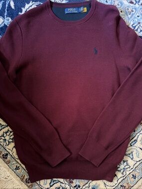 Polo Ralph Lauren Men's Merlot Crewneck Sweater